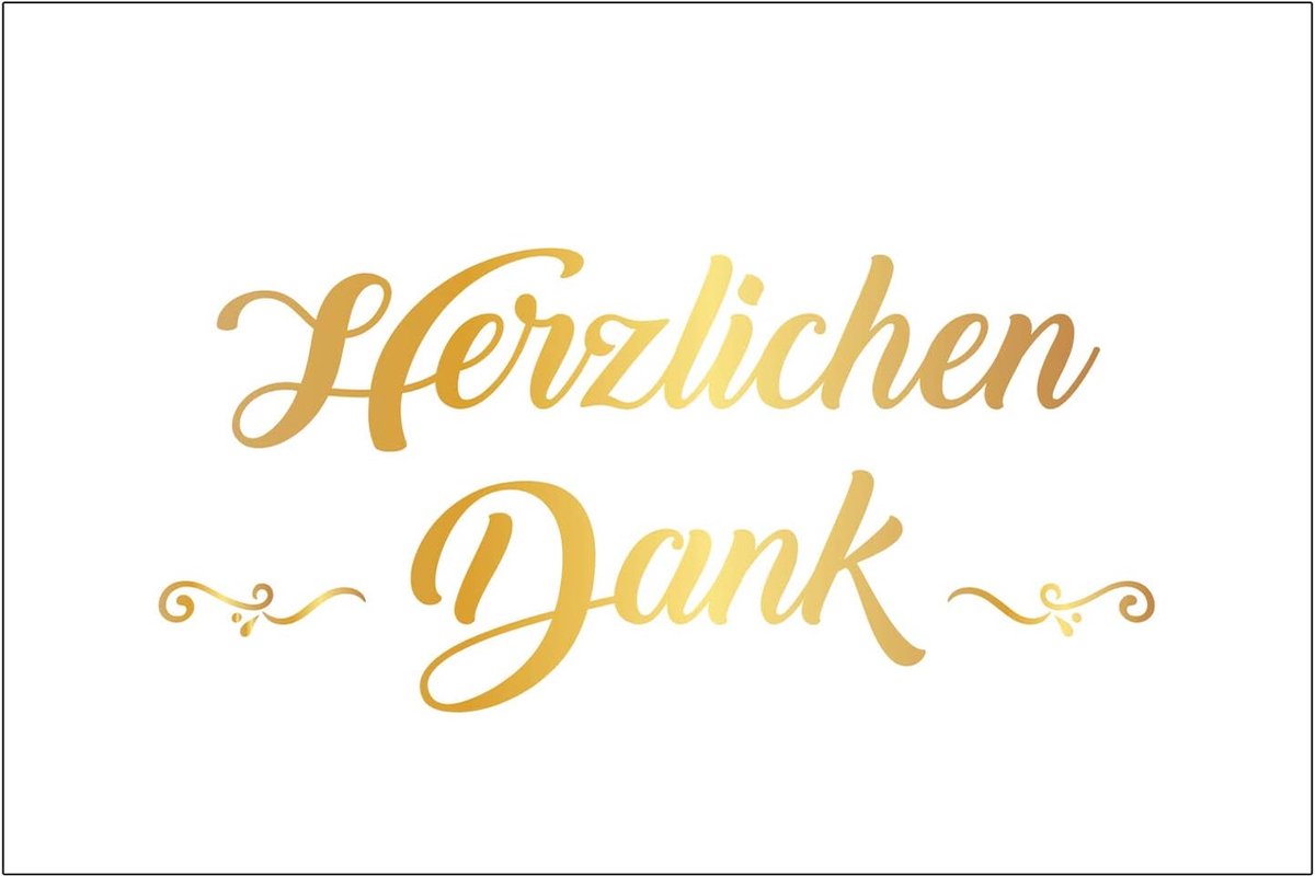 Set van 4 Premium Bedankkaarten - Vouwkaarten met Enveloppen - Uniek Design - Perfect voor Elke Gelegenheid - ShopVlot
