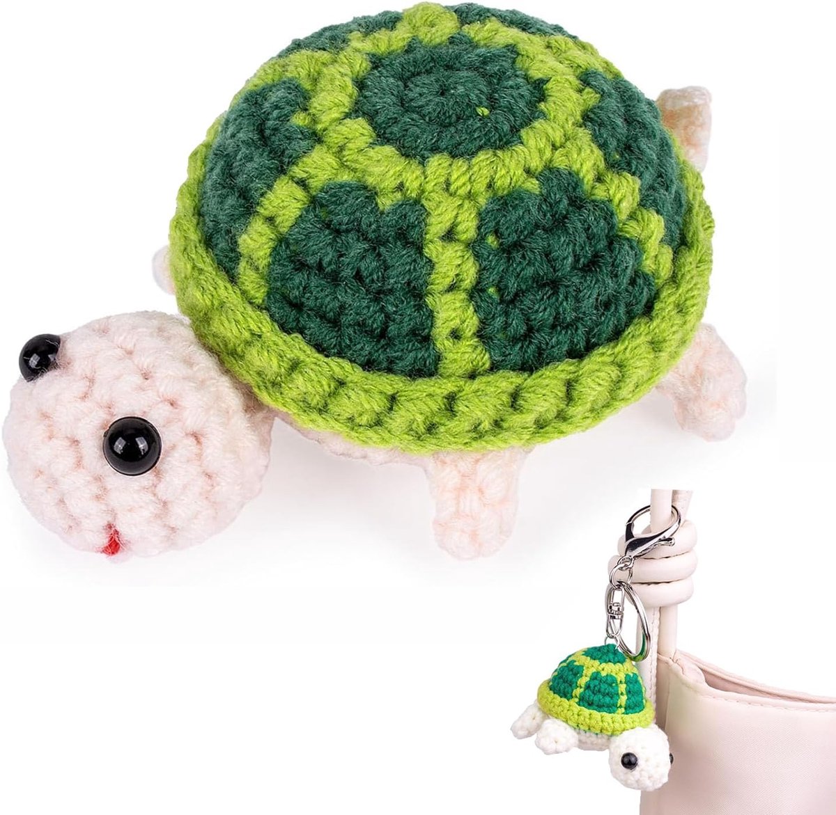 Haken set met positieve boodschap - emotionele steun - leuk voor kinderen en vriendinnen - perfect als cadeau - ShopVlot