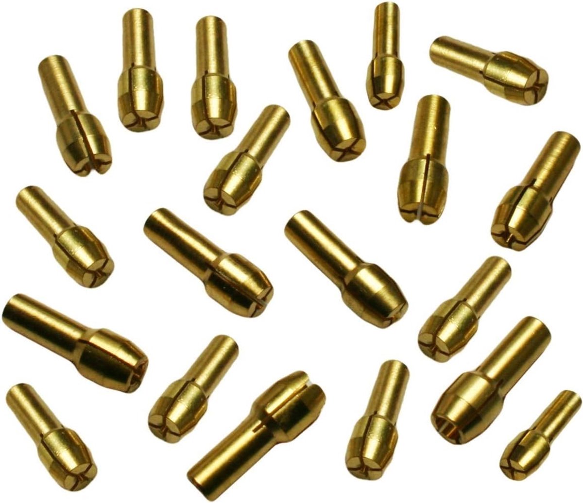 Collets set 20 stuks - 4.8 mm - veelzijdig gebruik - hoge precisie - ShopVlot
