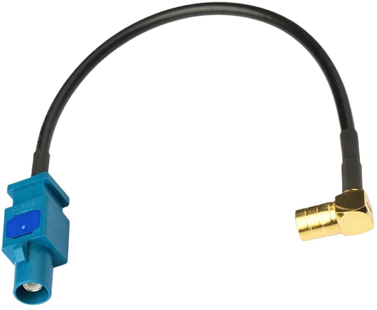 Fakra stekker naar SMA bus 20 cm - antennekabel - roestbestendig - voor digitale radio-ontvangst - ShopVlot