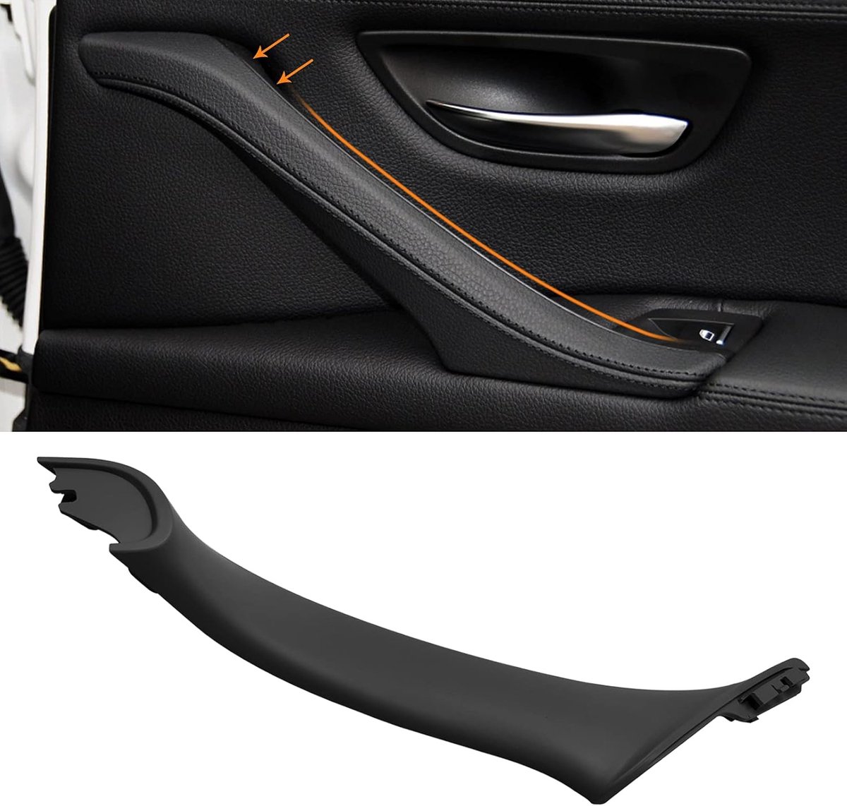 TTCR-II Compatible with BMW 5 Series F10/F11 Door Handle Interior Door Handle 520 523 525 528 530 535 (2010-2016) - ShopVlot