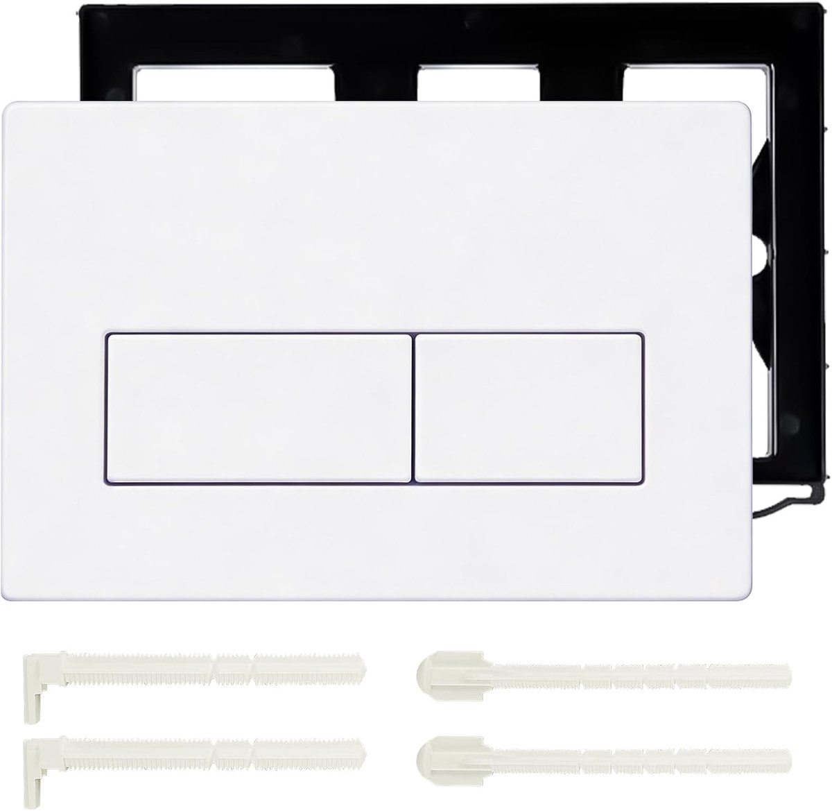 Toilet Pressure Plate Compatible with Geberit Sigma 01 20 30 50, Control Plate for UP300 UP320 Sink with Mounting - ShopVlot