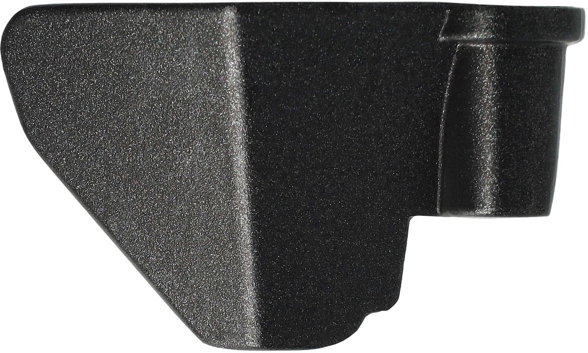 vhbw Deeghaak compatibel met Alaska BM1000, BM2600, BM2800 broodbakmachines - Menghaak, 6,5 x 3,8 cm, aluminiumlegering zwart
