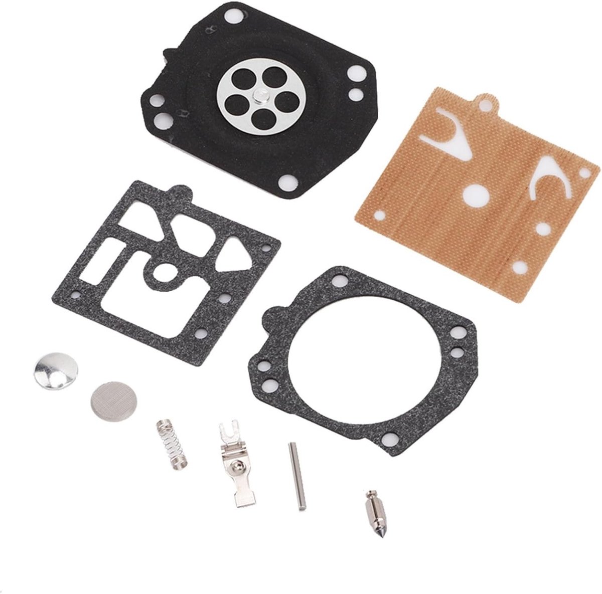SnelShoppen - Carburetor Reparatie Diafragma Seal Kit voor Stihl, Husqvarna en Jonsered, Hoogwaardige Materialen, Compatibel met K10-HD, Perfecte Pasv