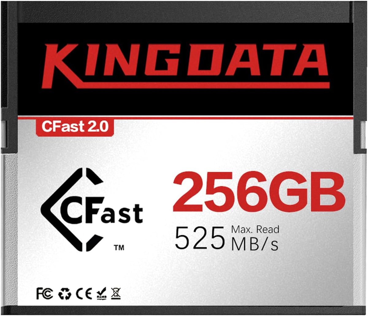 CFast 2.0 Memory Card 256GB High Speed for 4K Video and HD Recording, Compatible with Professional Cameras - ShopVlot