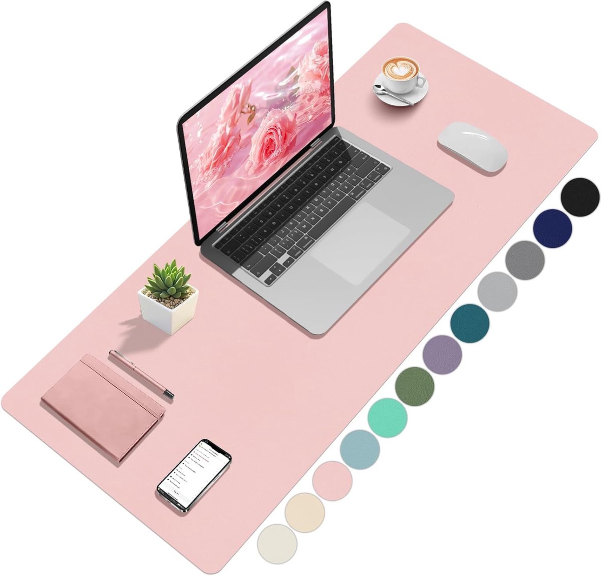Zindoo Desk pad pink 100x40 cm - ShopVlot