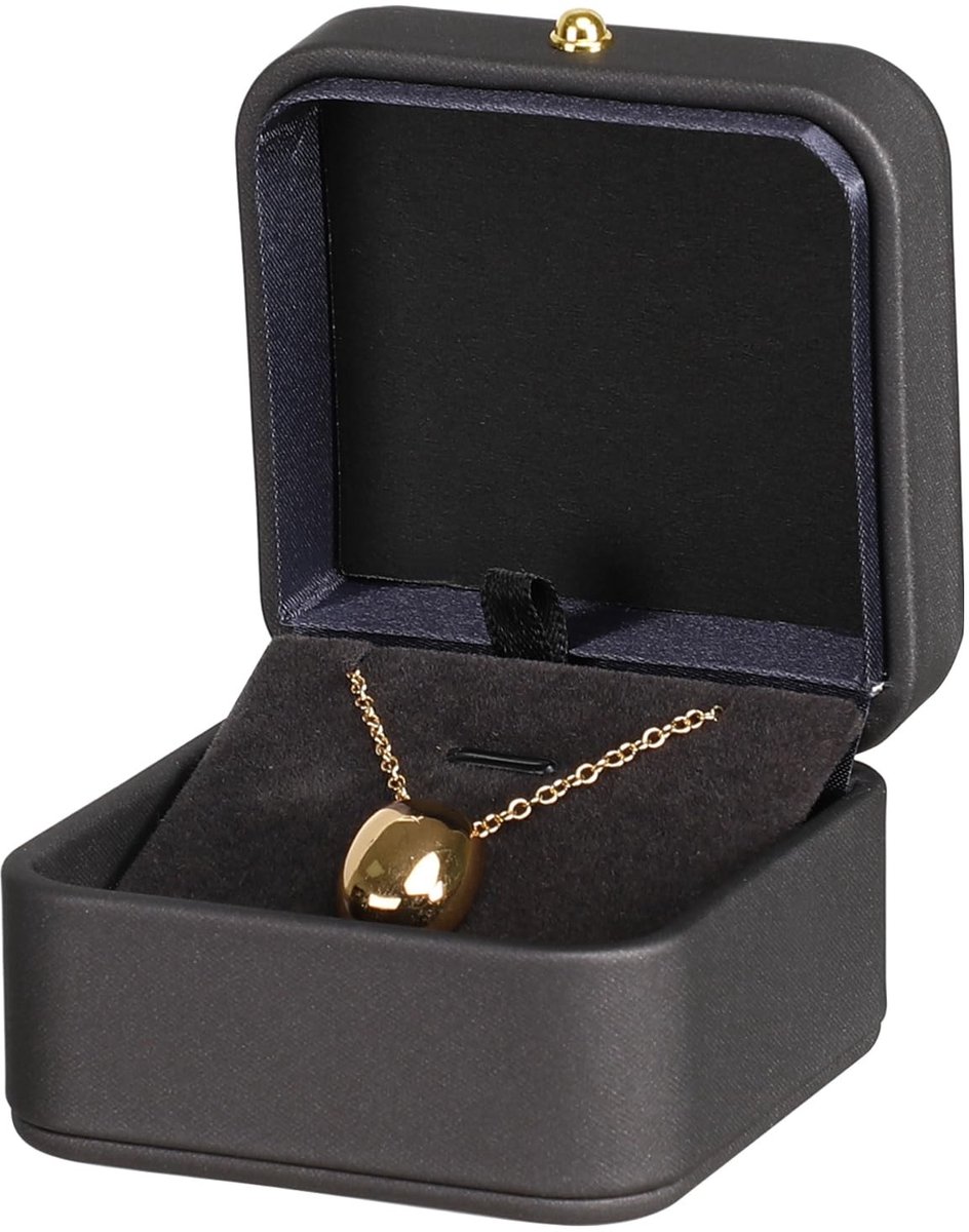 Solidchoice - Luxe Sieraden Doos voor Kettingen en Armbanden in Bruin