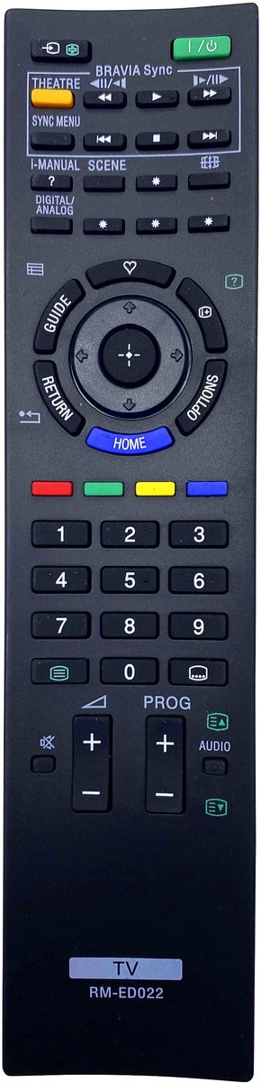 Solidchoice - Afstandsbediening voor Sony TV met Ergonomisch Ontwerp