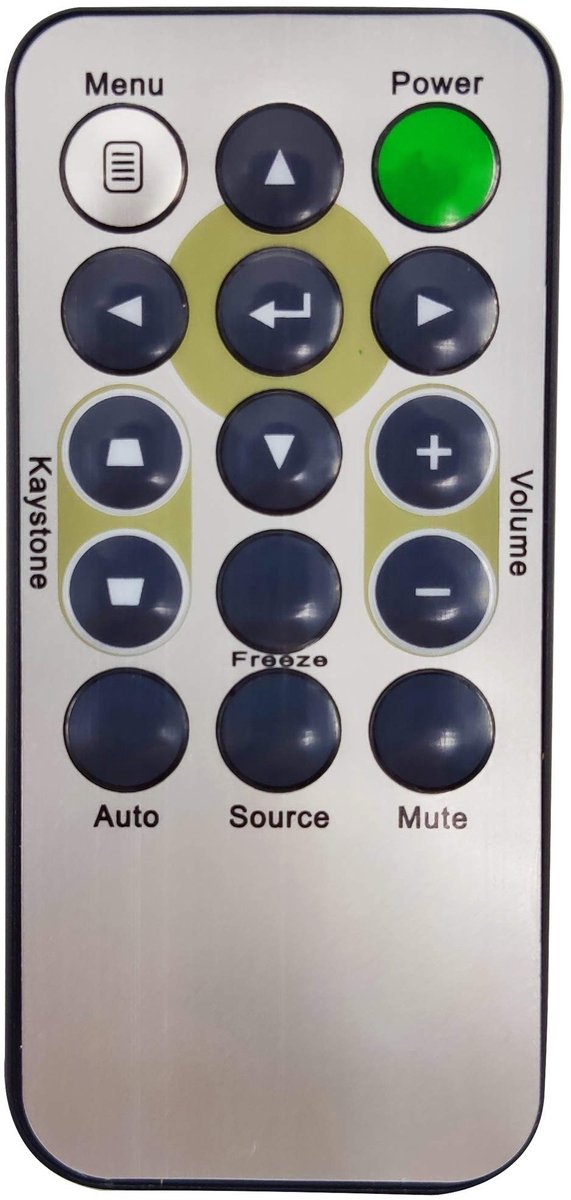 Solidchoice - Ergonomische Afstandsbediening voor Vivitek Projectoren