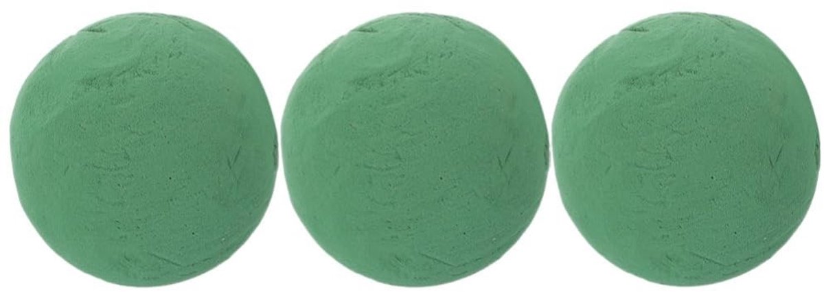 Solidchoice - Set van 3 Foam Ballen 15 cm voor Bloemstukken