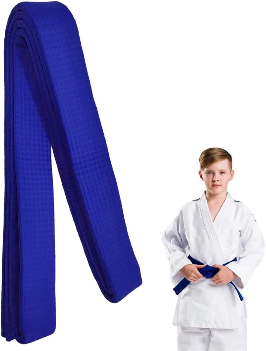 Karateband 240cm - Taekwondo Band voor Kinderen en Volwassenen - Hoogwaardige Kwaliteit - Ideaal voor Training - ShopVlot