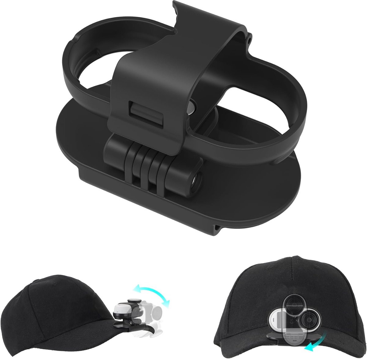 POV houder voor Insta360 GO 3S/GO 3 - verstelbare clip - unieke POV-perspectief - snel te monteren - ShopVlot