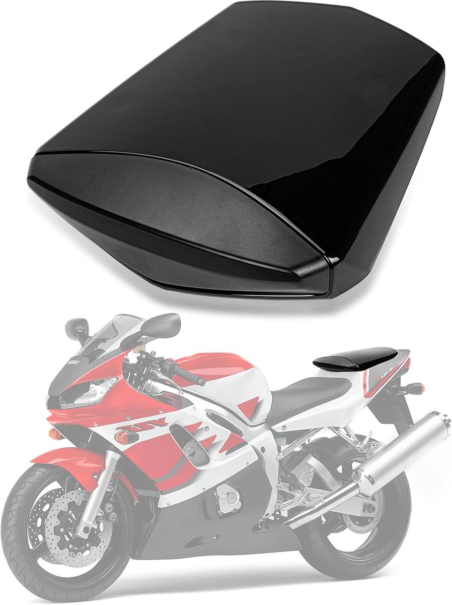 Achterkuip Cover Cowl Voor YZF R6 2003-2005 - Zwart ABS - Stijlvol ontwerp - Verfraai je motor - ShopVlot