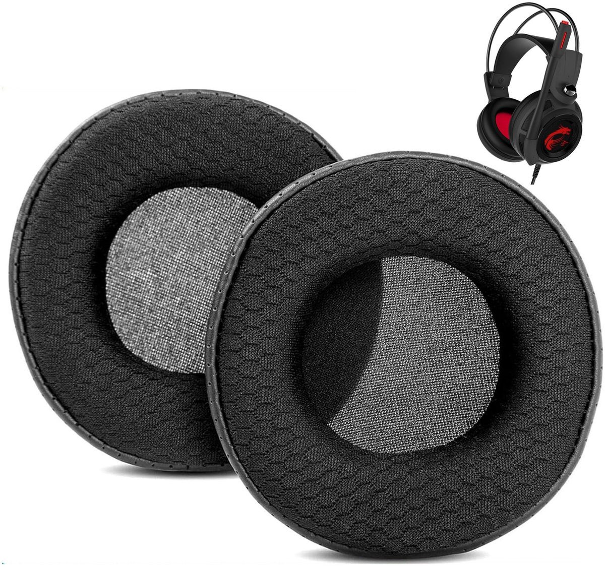 Solidchoice - Vervangende Oorkussens voor MSI DS502 en DS501 Headsets