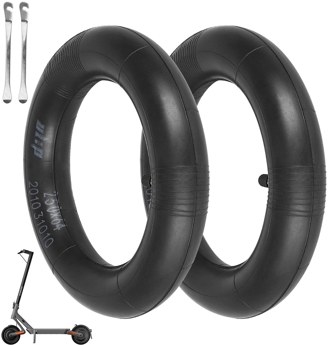 Solidchoice - Set van 2 Binnenbanden voor Xiaomi Elektrische Scooter