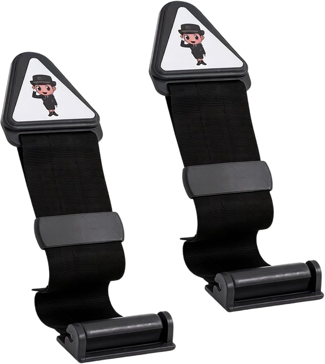 Autostoelclips set van 2 - Veiligheidssluiting voor kinderen - Eenvoudige bevestiging - Veilig reizen - ShopVlot