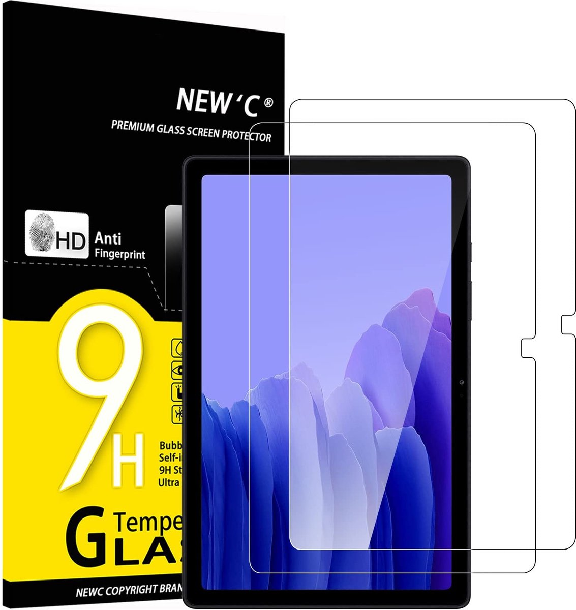 Solidchoice - 2-Pack Screen Protector voor Samsung Galaxy Tab A7 2020