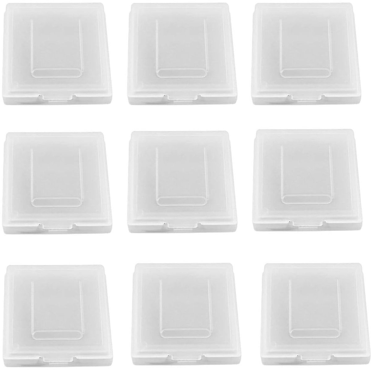 Solidchoice - 9 Stuks Transparante Beschermhoezen voor Gameboy Kaarten