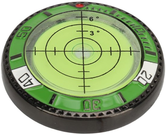 Golfbal Marker Lezer - Putt-hulpmiddel - Draagbaar - Horizontale Bubbel - Accessoire - Precisie - Geschikt Voor Golf - Groen - Dubbele Zijde - Accessoires - Putt-hulpmiddel - Bal Marker - Bellenniveau van Merkloos — afbeelding 5