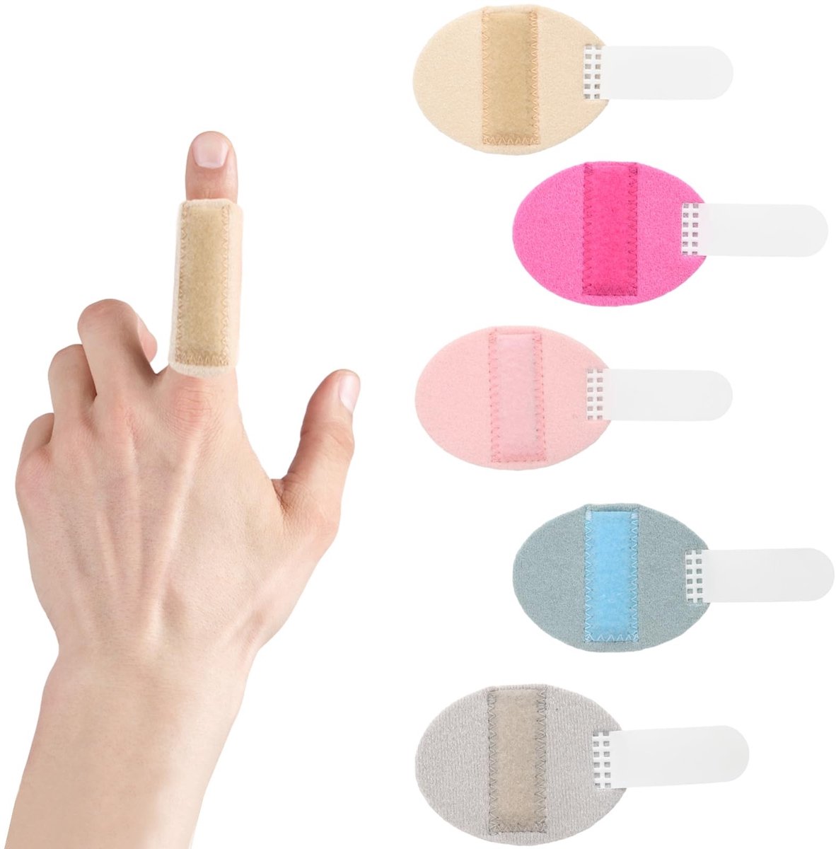 Solidchoice - Set van 5 Verstelbare Vinger Splinten