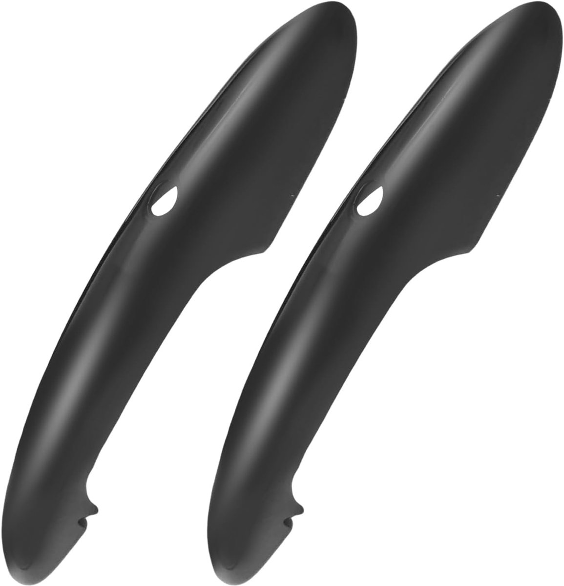 Deurhandgreep caps vervangingen - glanzend zwart - elegant design - voor Mini Cooper F56 F57 - ShopVlot