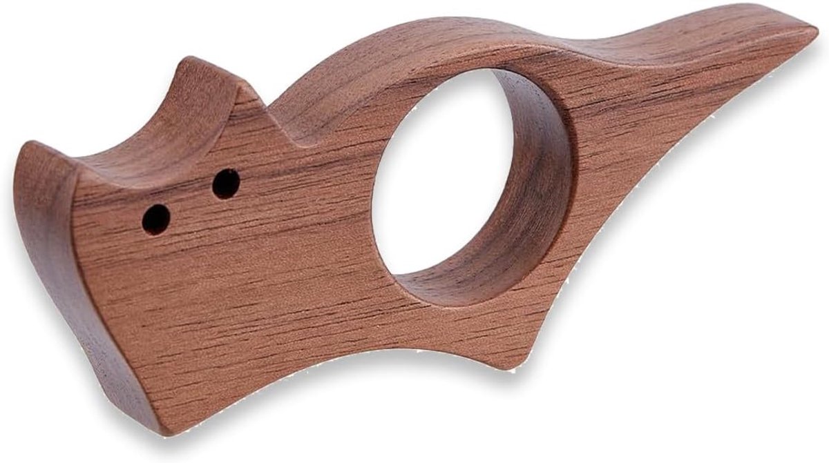 Boekhouder met kattenmotief - Houten zijhouder - Duidelijke pagina's - Comfortabel lezen - ShopVlot