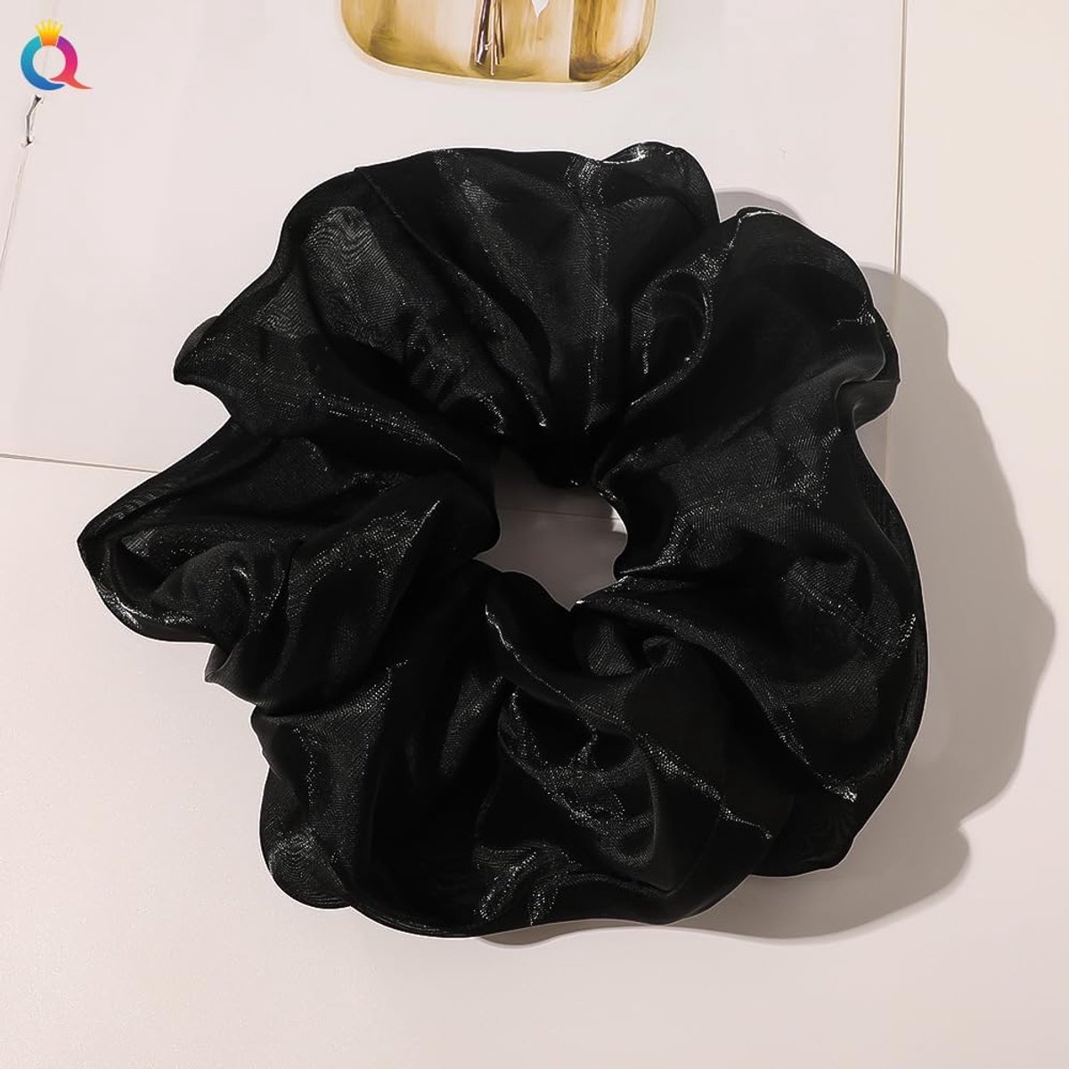Haarbanden Extra Groot - Organza Scrunchies - Zacht en Stretchy - Ideaal voor Haarstyling - ShopVlot