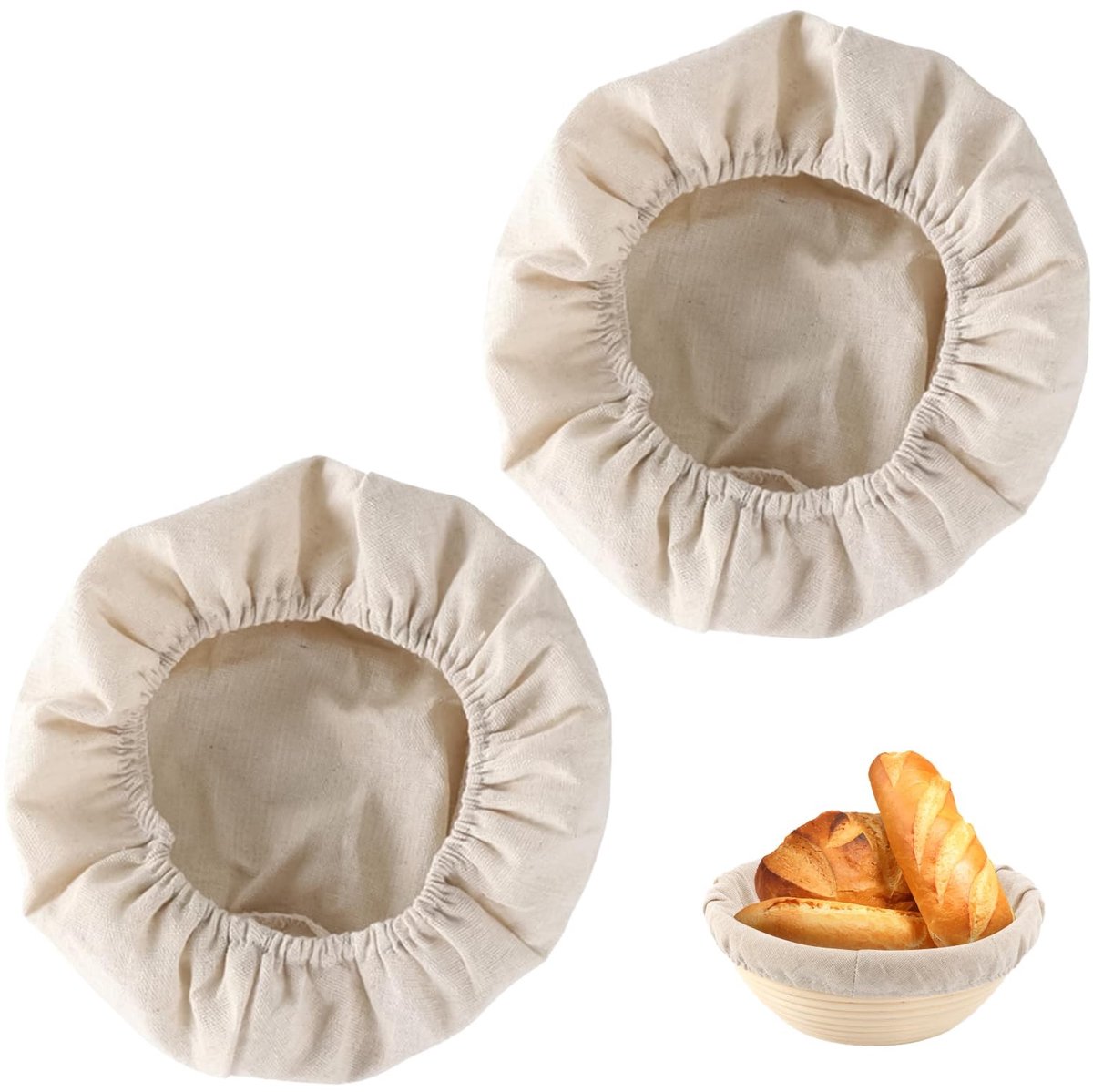 Solidchoice - Set van 2 Ringfolies voor Brooddeeg