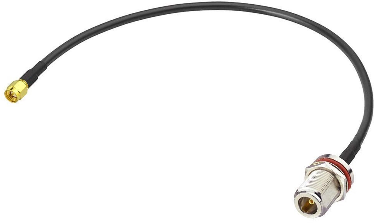 Solidchoice - SMA Male naar N Female Coaxiale Adapterkabel 30cm voor 4G LTE Routers