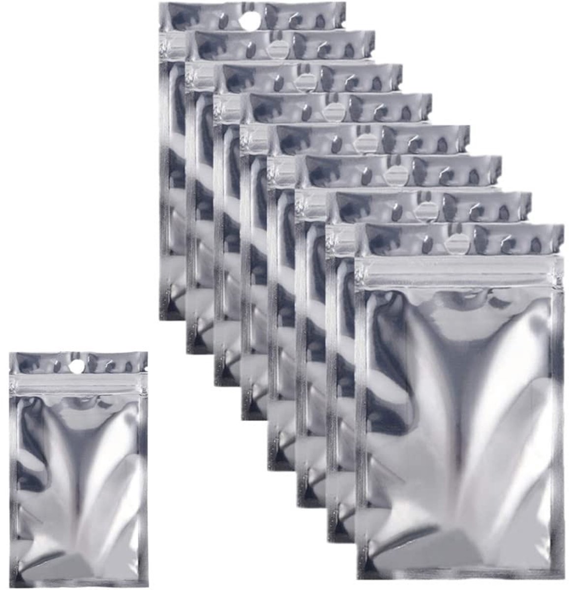 Solidchoice - Set van 100 Resealable Bags voor Voedselopslag