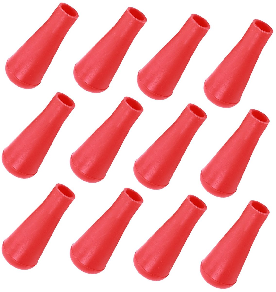 Solidchoice - Veilige Rubber Pijlenpunten voor Boogschieten in Rood