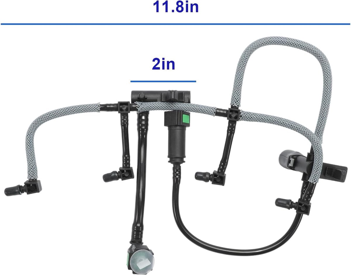 Leak Off Fuel Pipe for Ford Transit Connect Focus C-Max Galaxy Mondeo Mk4 4M5Q9K022AG 1521487 - ShopVlot