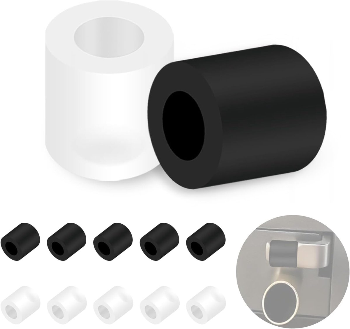 Silicone Hose Replacement for Cigarette Machine, Silicone Spout, Replacement Compatible with Powermatic 5 and 5 Plus - ShopVlot