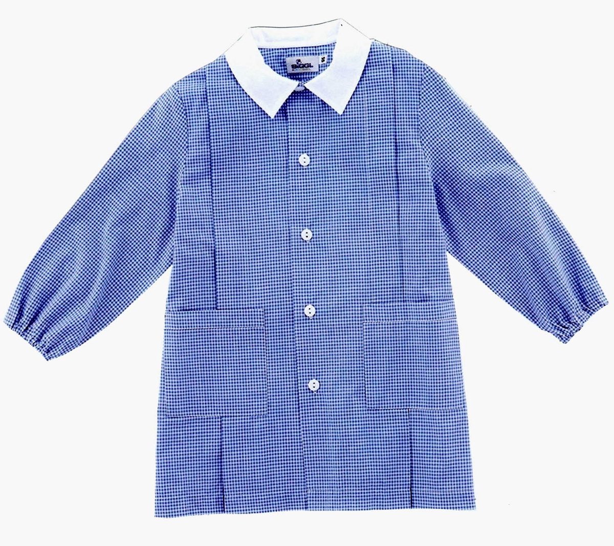 siggi Apron for kindergarten (2 years - 92 cm, blue) - ShopVlot
