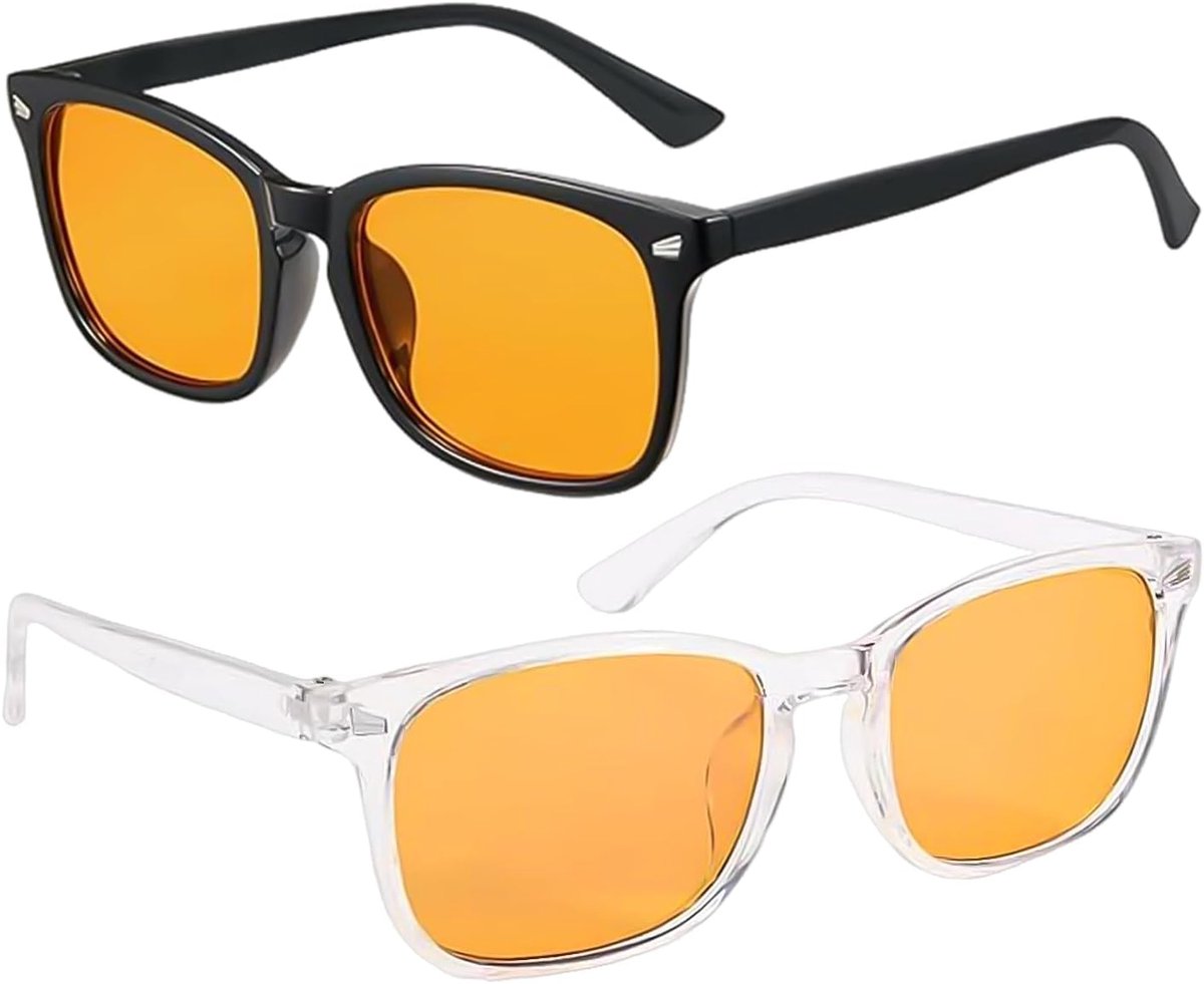 2 Pieces Against Blue Light Lenses, Fashion Glasses, Computer Game Glasses, Computer Reading Accessories, Universal - ShopVlot