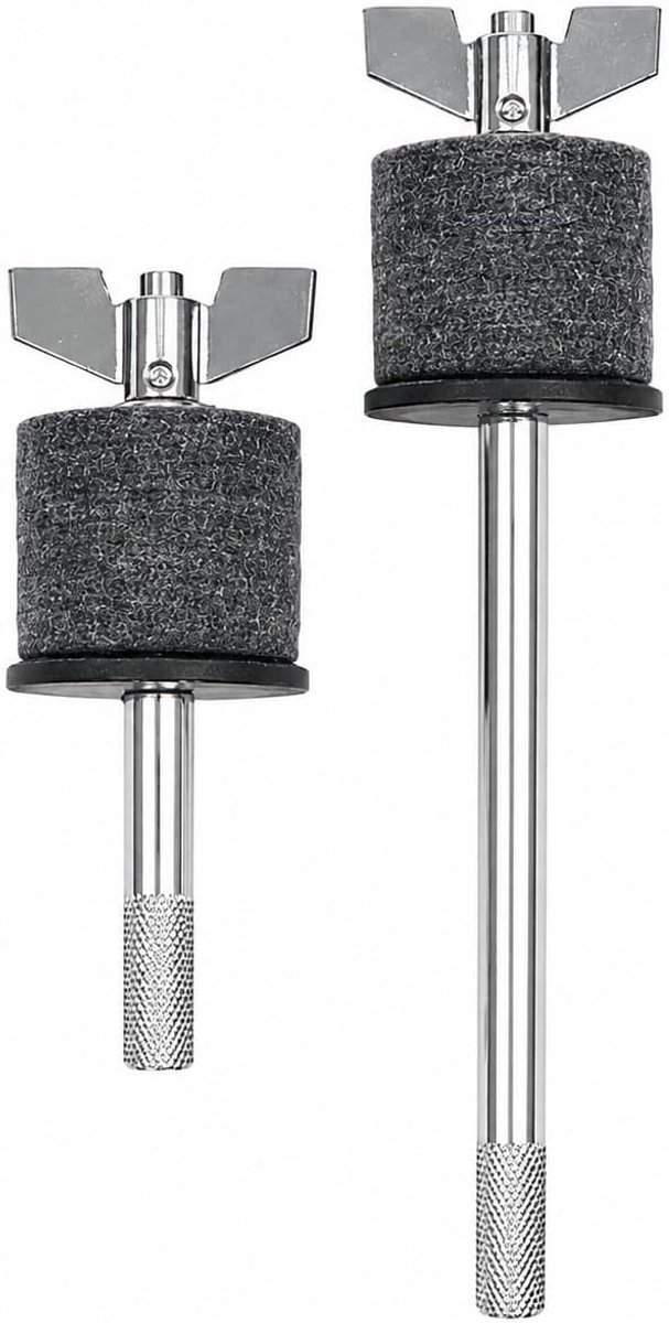 Drum Cymbal Stacker, vilten mini-bekkenstapelaar, duurzaam antiroestlicht, lichtgewicht, ijzer zilver voor het spelen - ShopVlot