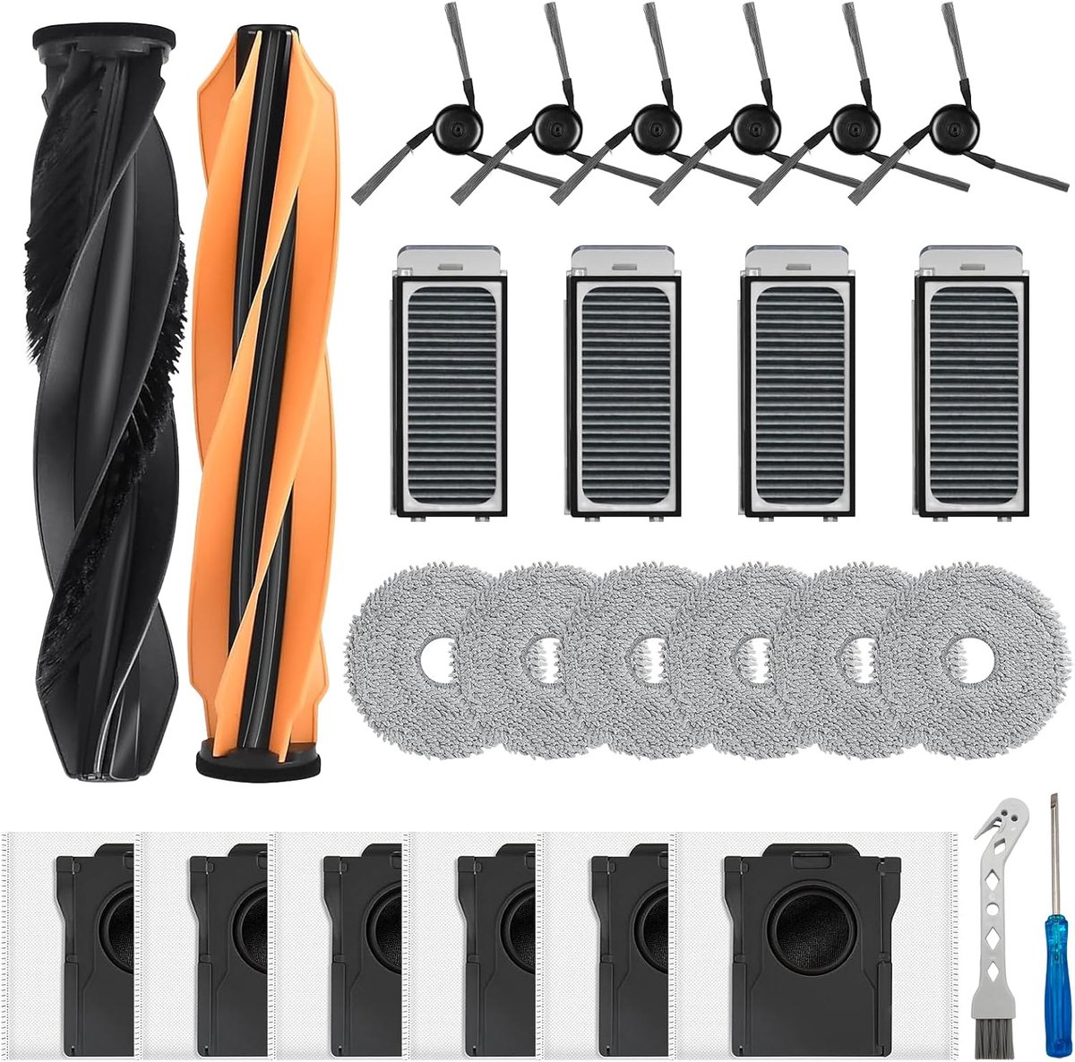 26 Pieces Accessories Compatible with Dreame X50 Ultra Complete/L50 Pro Ultra/X50 Master Vacuum Cleaner Parts - ShopVlot