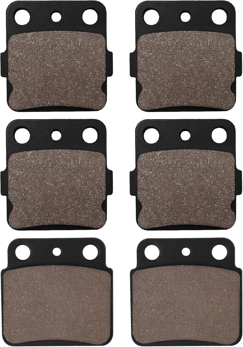 Brake pads front and rear front LTZ400 LT-Z 400 2003 2004 2005 2006 2007 2008 2009 2010 2011 2012 - ShopVlot