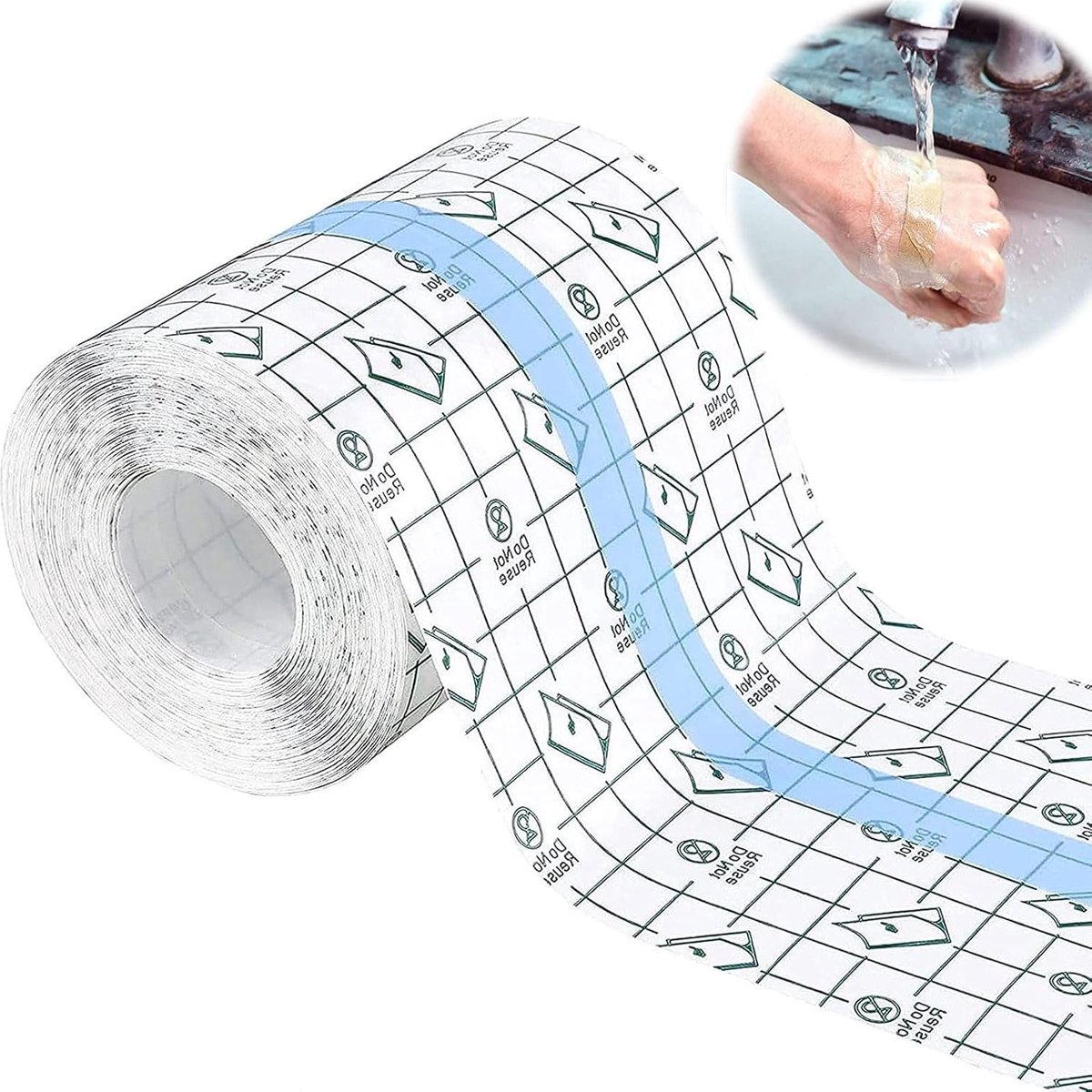 Transparent Waterproof Breathable Film for Tattoos, Waterproof, Elastic, Waterproof, Tattoo Protection, Anti-Allergic - ShopVlot