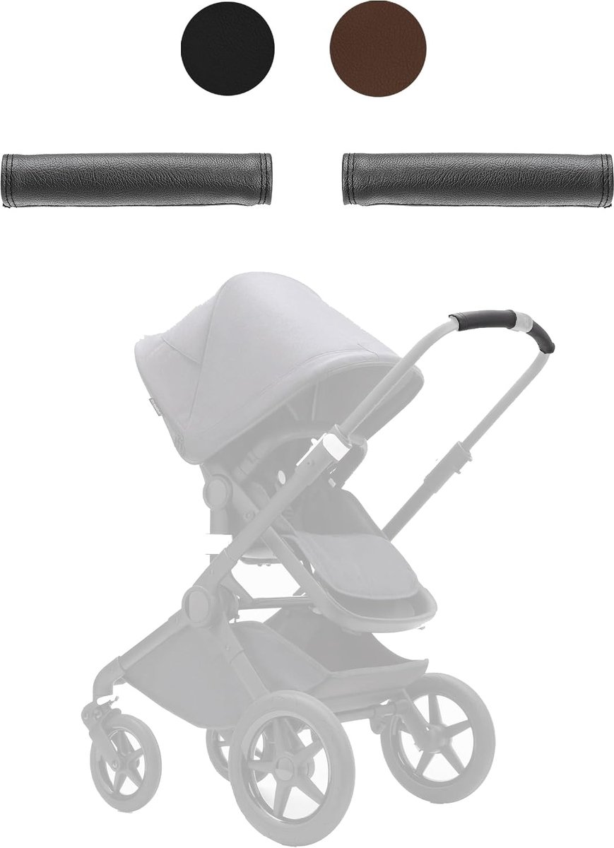 Handlebar cover compatible with Bugaboo FOX 1,2,3 and Bugaboo Dragonfly. Handmade in Spain made of high-quality faux - ShopVlot