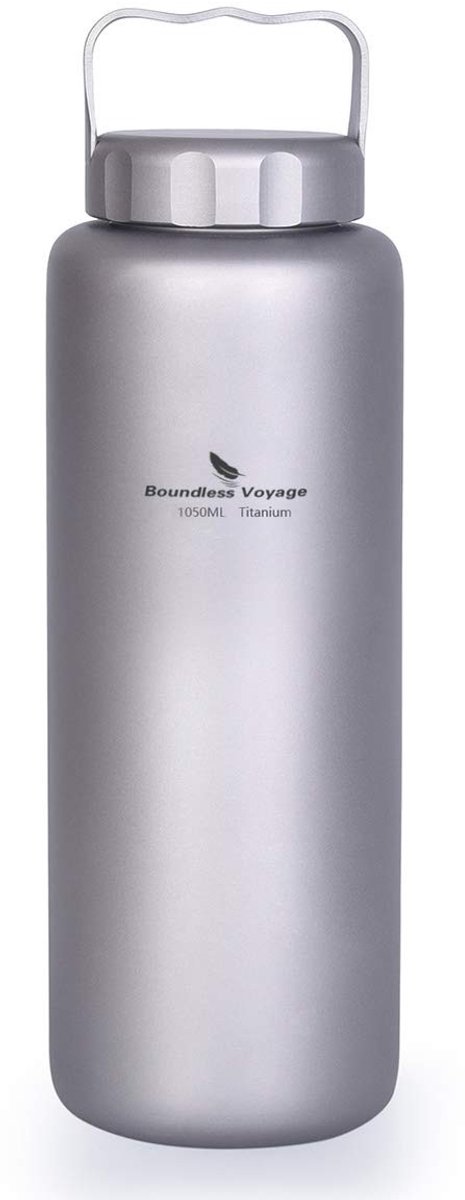 Solidchoice - Titanium Drinkfles 1050ml voor Buitenactiviteiten