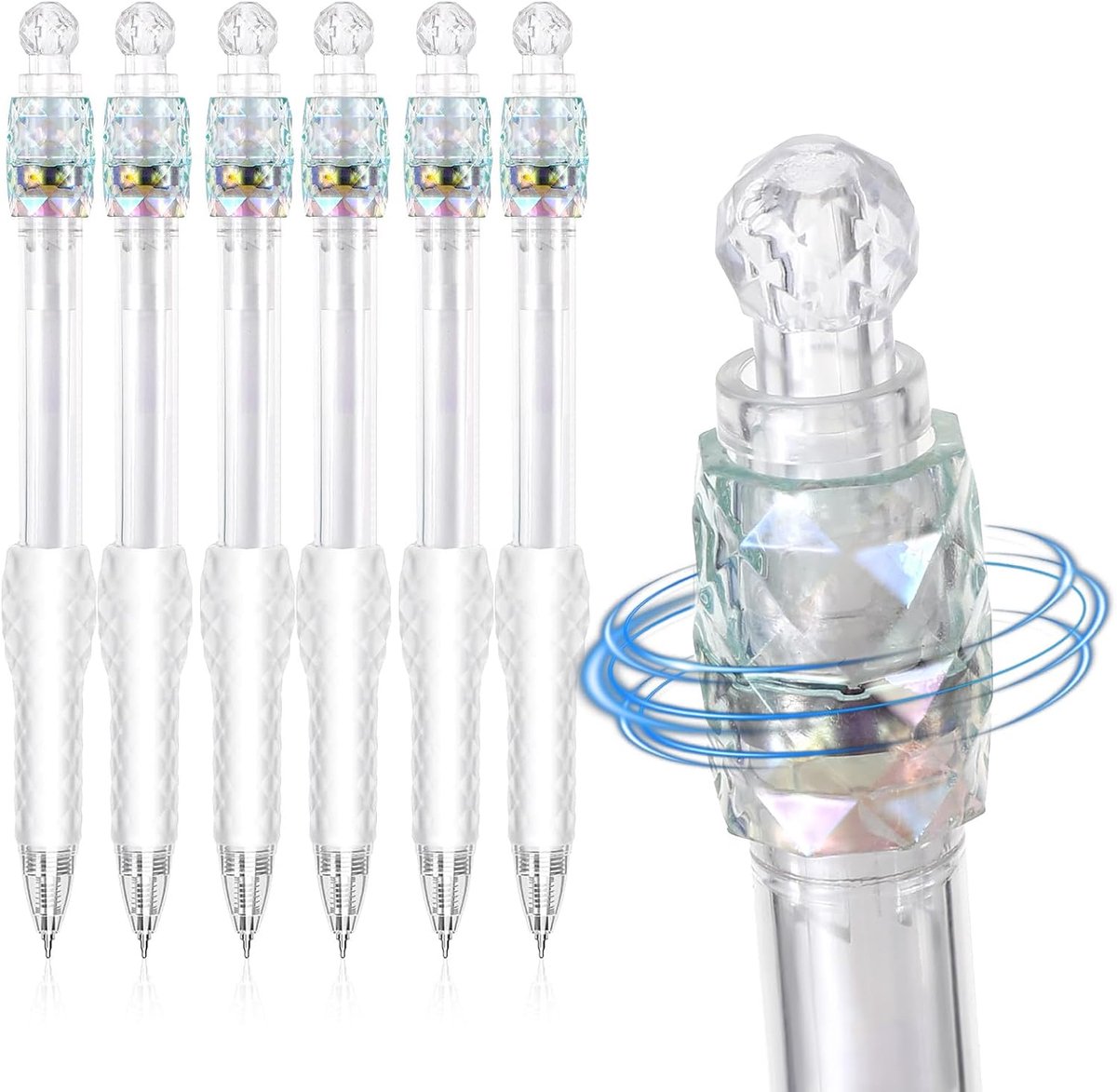 Fidget-pen 0,5 mm - zwarte inkt - stressverlichting - soepel schrijven - ShopVlot