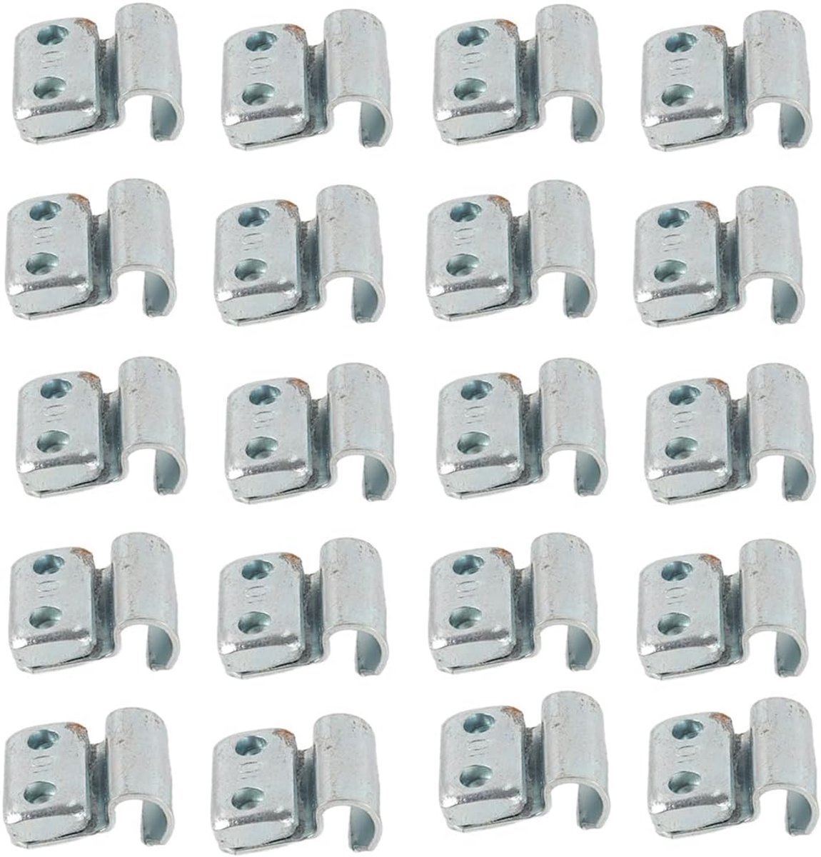 Bandenwiel 20 stuks - 10 g clip-on haak - uitgebalanceerd - verbeterde stabiliteit - ShopVlot