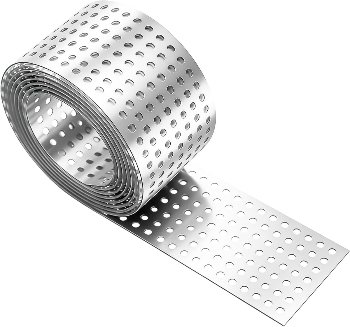 Dakrooster 8 cm x 7 m - aluminium - zilver - veelzijdig inzetbaar - ShopVlot