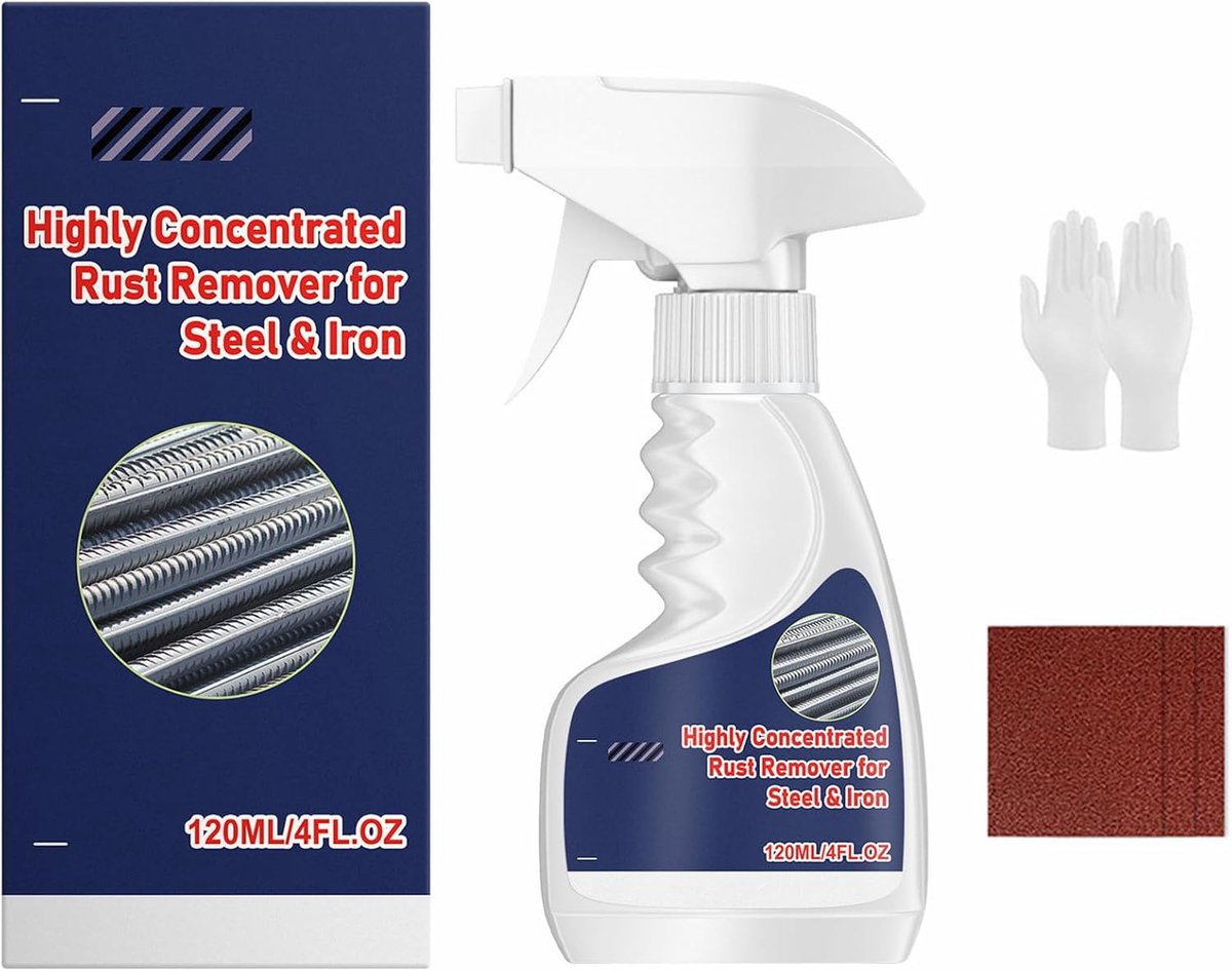 Roestverwijderaar spray - krachtige formule - diep doordringend - voor metaaloppervlakken - ShopVlot
