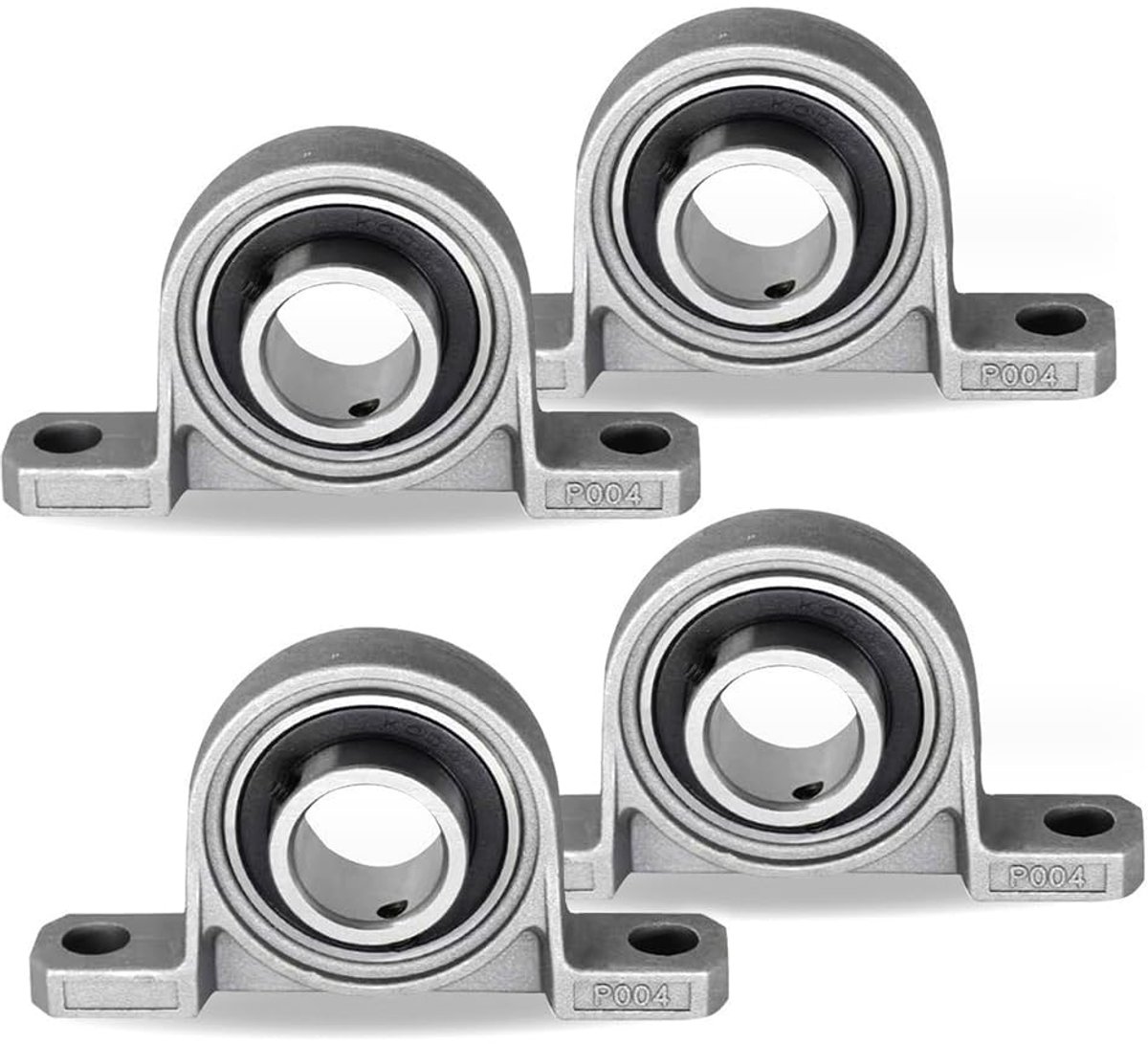 Lagere 20mm - Zinklegering - Zelfalignerend - Ideaal voor asbevestigingen - ShopVlot