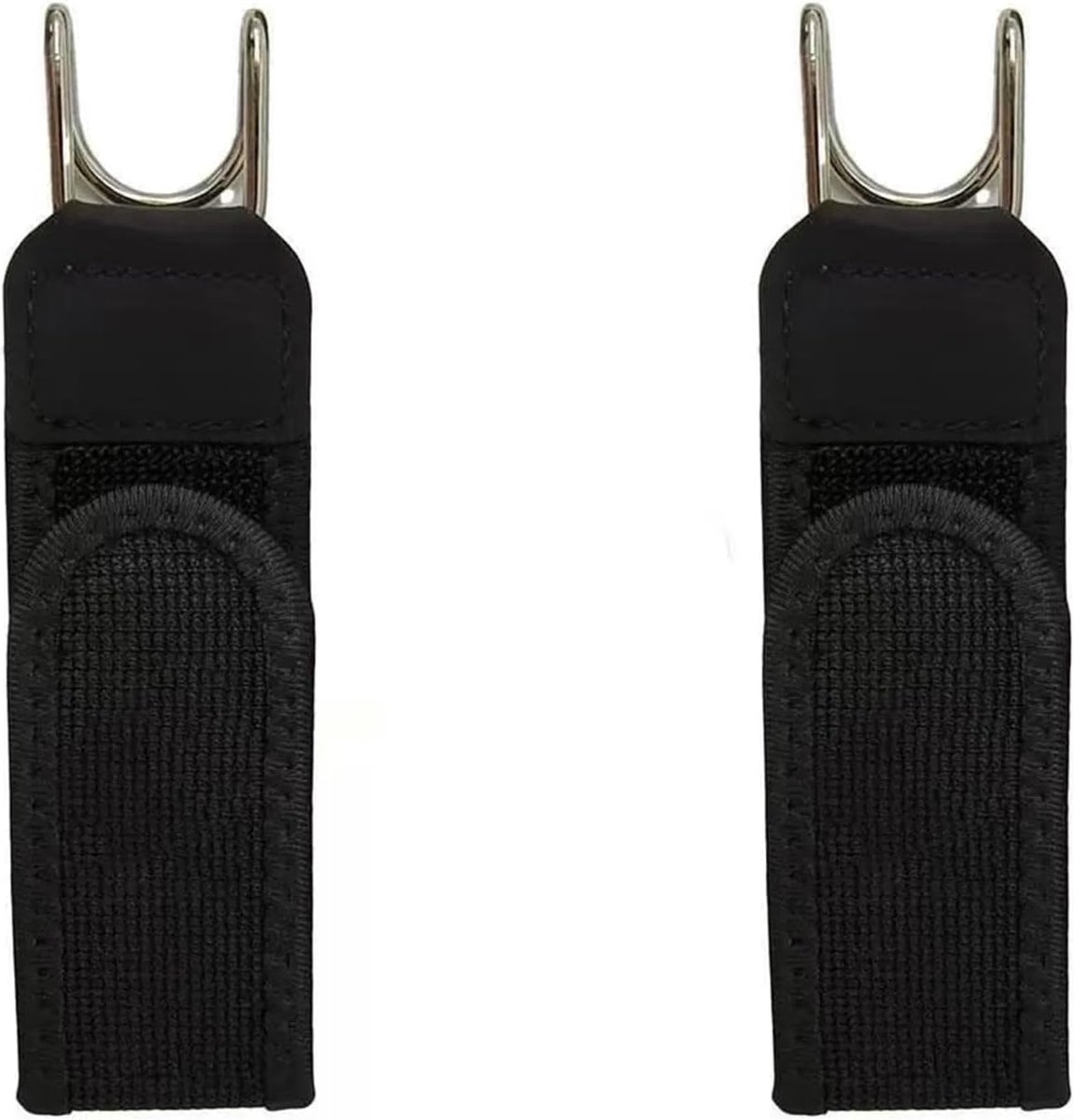 Elastische riem zonder gesp - zwart - onzichtbaar ontwerp - comfortabele tailleriem voor dagelijks gebruik - ShopVlot