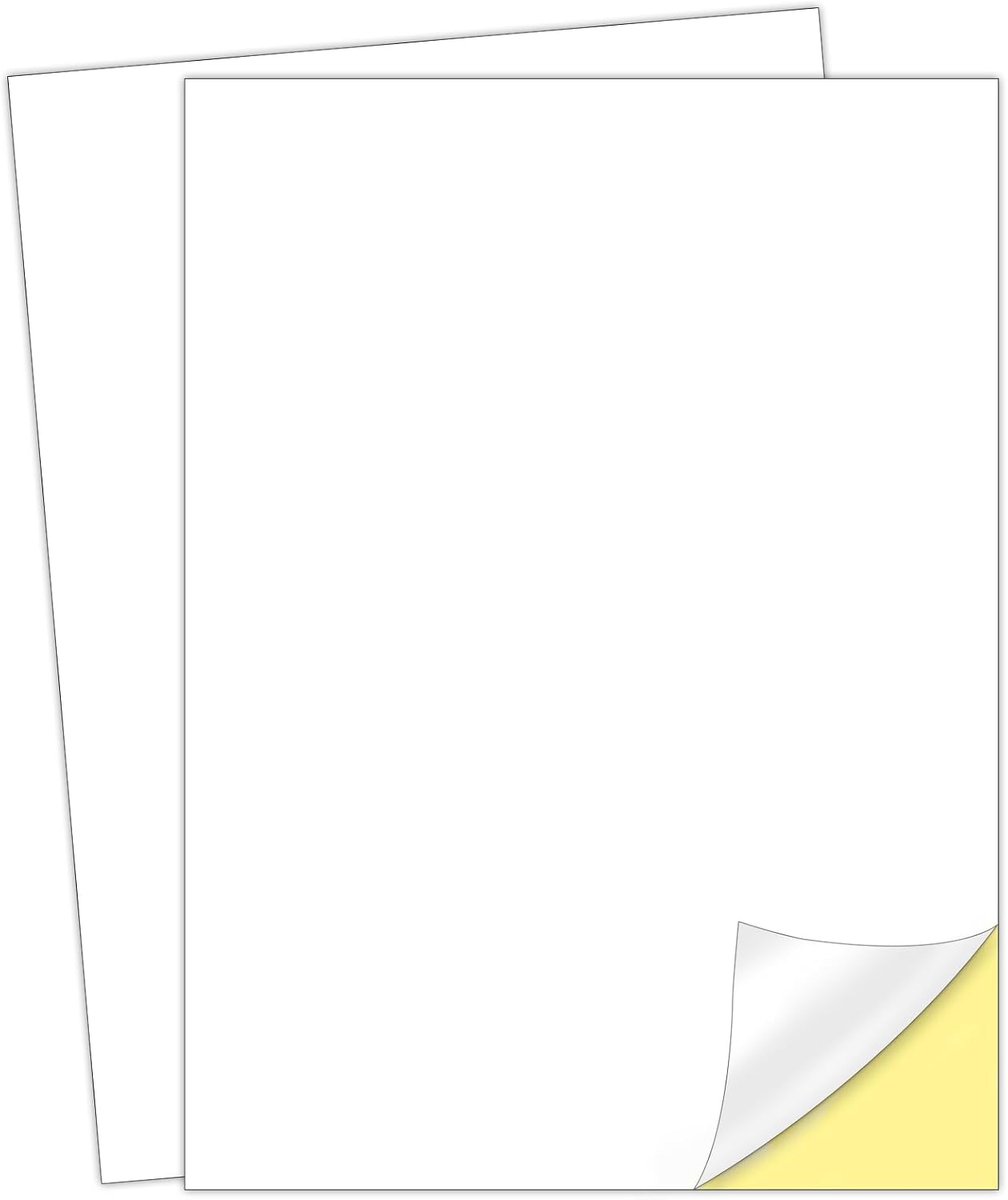 Labels A4 100 vellen - zelfklevend - 297 x 210 mm - ideaal voor verzending - ShopVlot