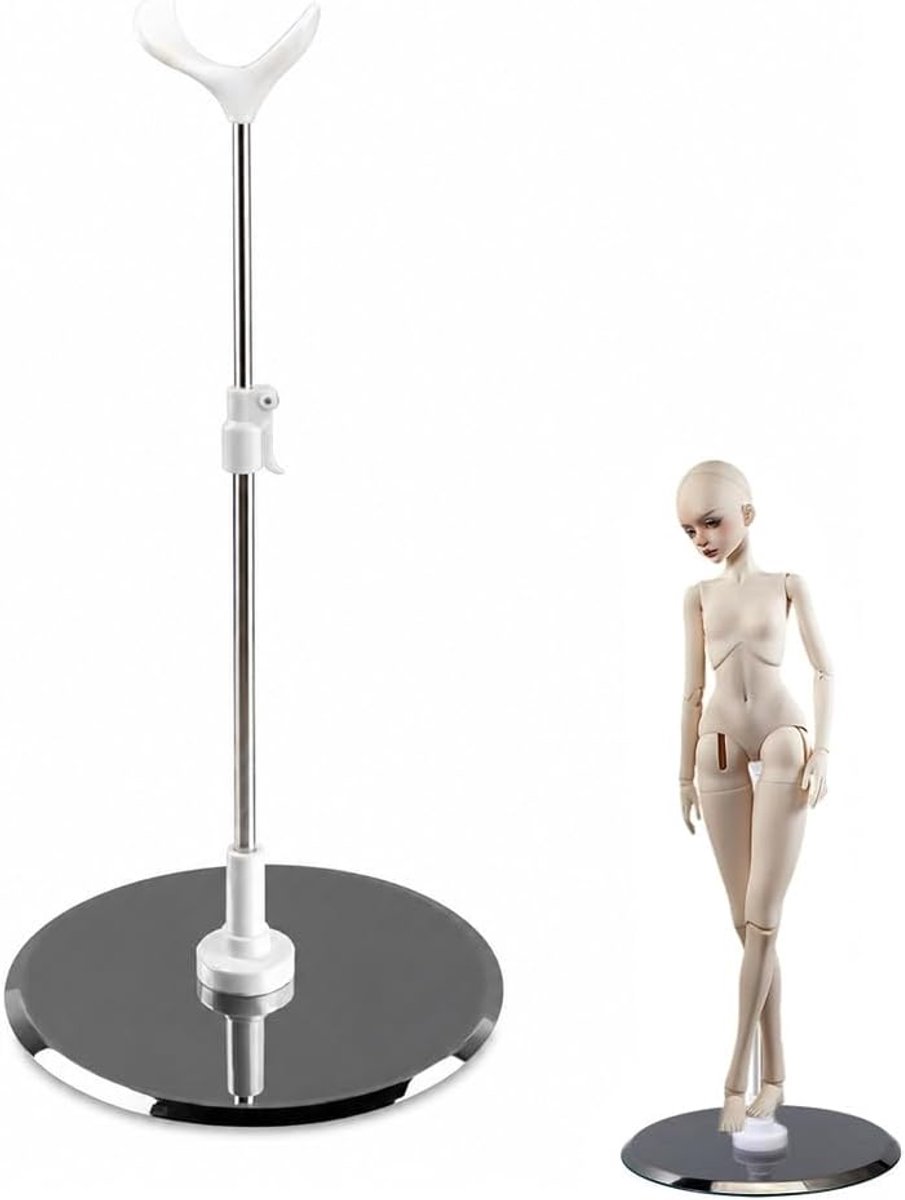 BJD Adjustable Wrist Rest 26-40cm Wrist Stand 1/3 1/4 Base for Figures, Photos, Display Case, Shelf, Collection and - ShopVlot
