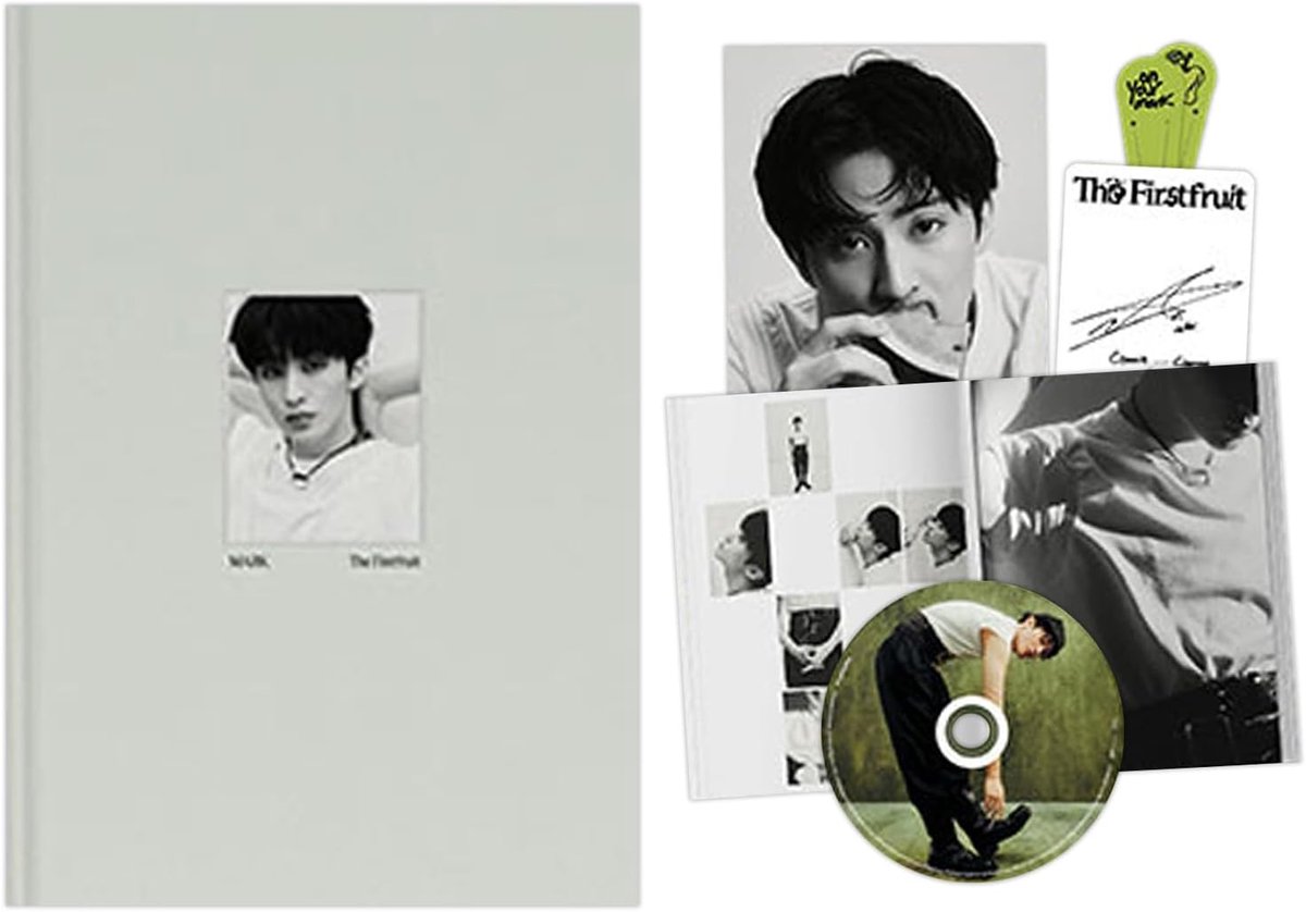 MARK - 1st Album [The Firstfruit] (Photobook - MARK Ver.) Photo Book + Photo Film + CD-R + Bookmark + Photo Card + 4 - ShopVlot